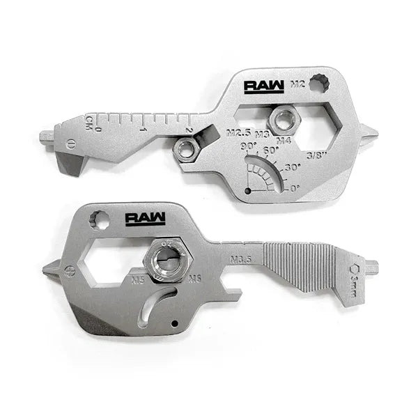 GearCard 20-in-1 Smart Key Multi-Tool Steel Wallet