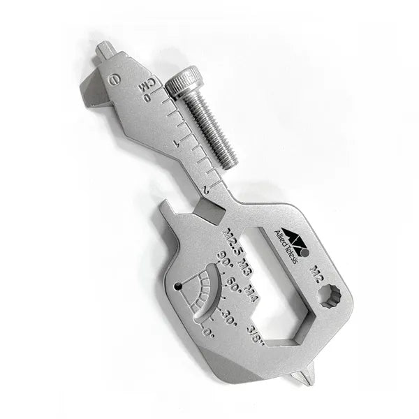 GearCard 20-in-1 Smart Key Multi-Tool Steel Wallet