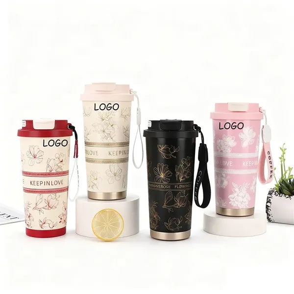 Floral Insulated Tumbler