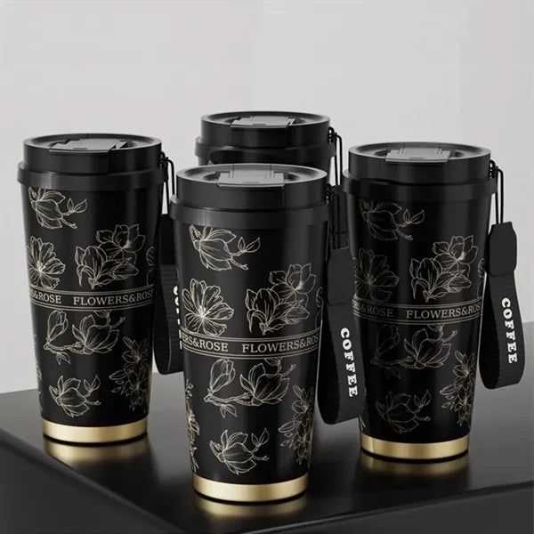 Floral Insulated Tumbler