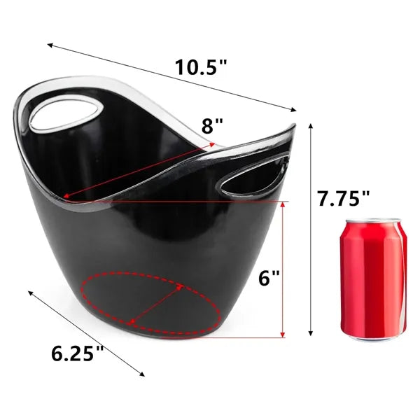 Ice Wine Bucket for Drinks and Parties Food Grade