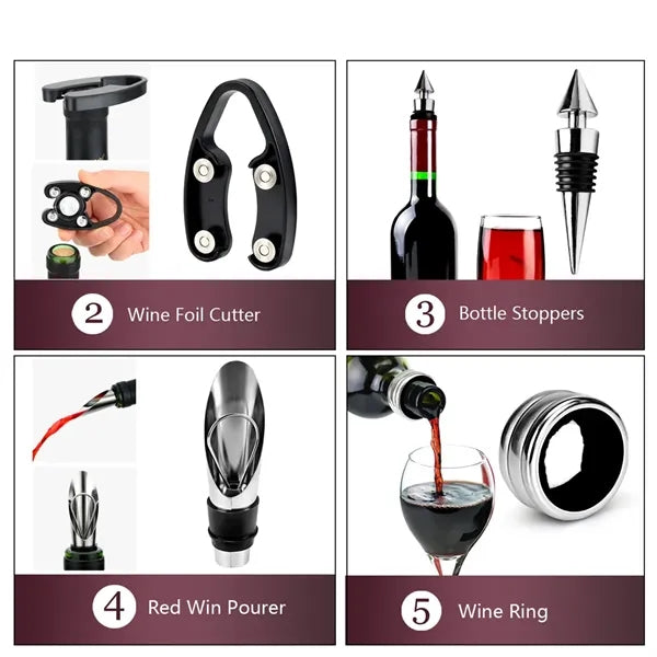 Stainless Steel Corkscrew Wine Bottle Opener