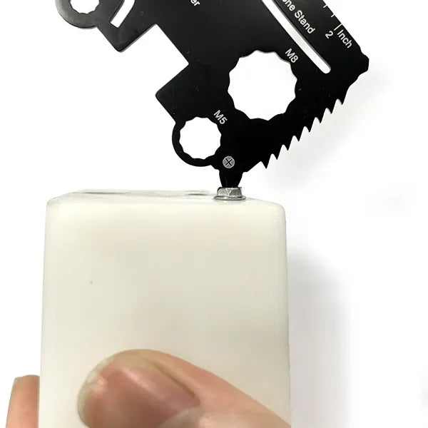 GearCard 21-in-1 Truck-Shaped Multi-Tool Steel Wallet Card