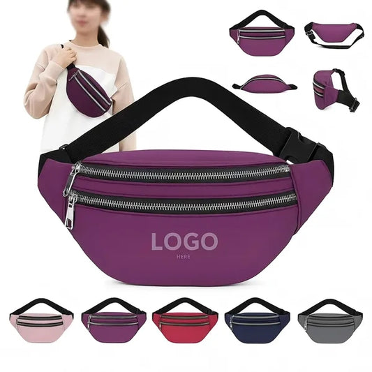 Zipper Purse Belt Tote bag