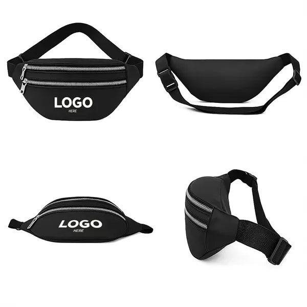 Zipper Purse Belt Tote bag