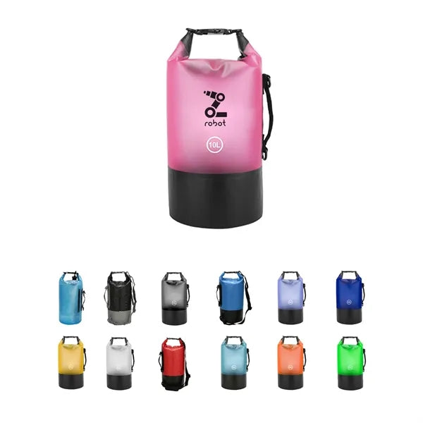 PVC Seaside Waterproof Bucket Storage Bag 10L