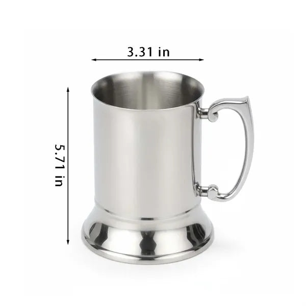 18oz stainless steel beer mug for bar party outdoor events