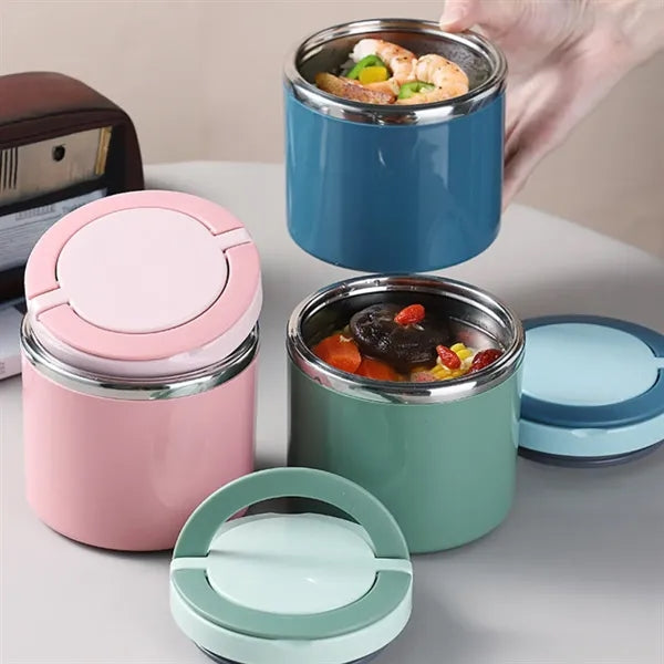 21oz stainless steel thermo food jar bento lunch container