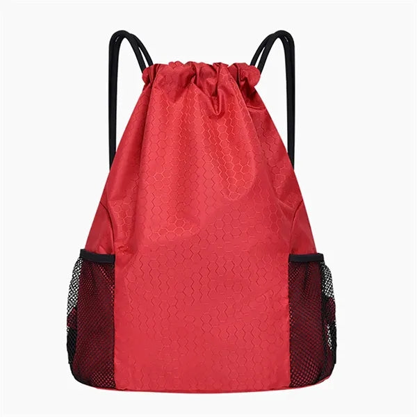 Sporty and stylish nylon large-capacity backpack