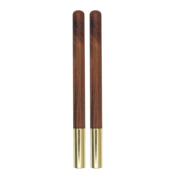 Rosewood and Metal Gel Pen