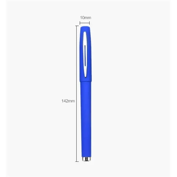 Plastic Gel Pen with Cap