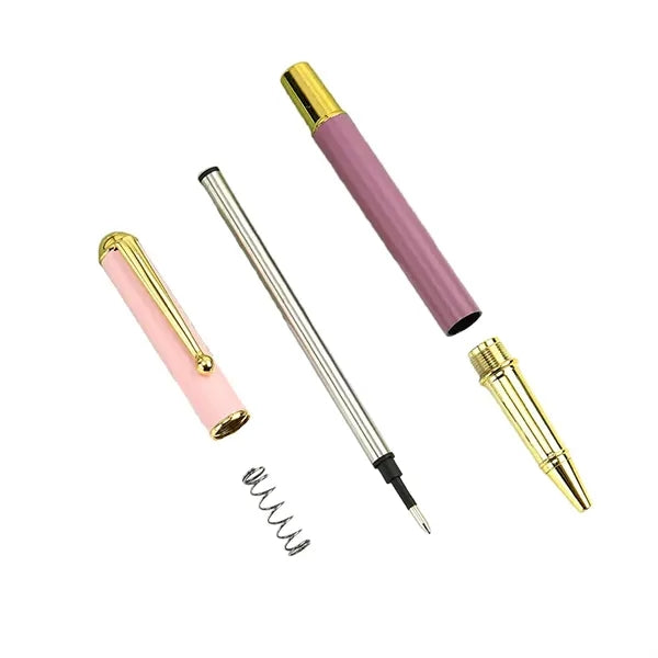 Metal Gel Pen with Cap