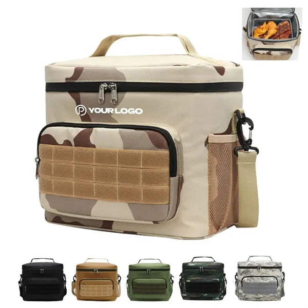 Large insulated cooler tote bag for picnic beach travel