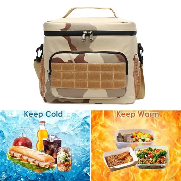 Large insulated cooler tote bag for picnic beach travel
