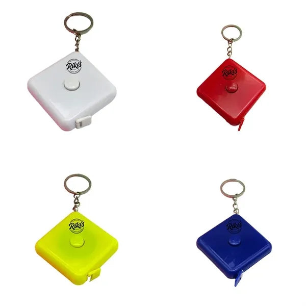 60" Square Tape Measure Keychain