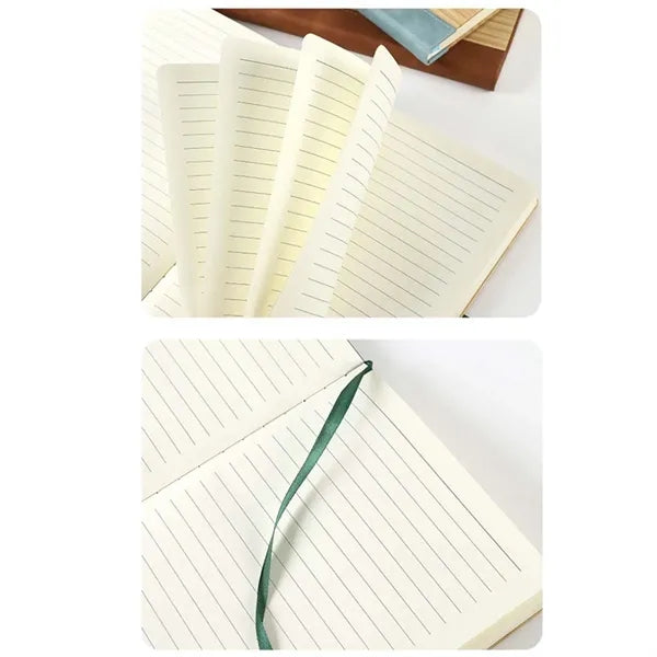 Eco-friendly bamboo journal notebook with magnetic buckle