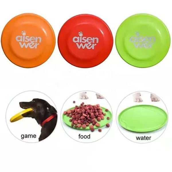 Dog Frisbee Interactive Training Toy