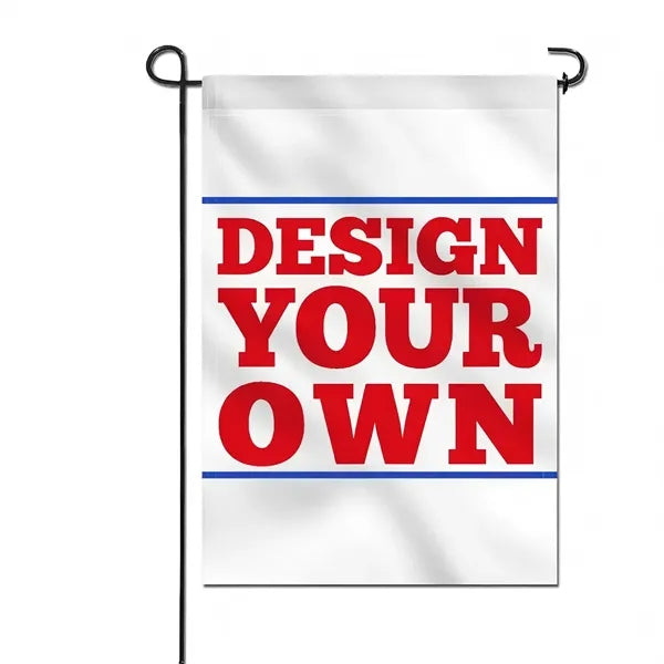 Blank Double-Sided Weatherproof Garden Flags