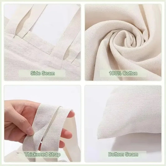 Canvas Tote Bag, Summer Casual Crossbody