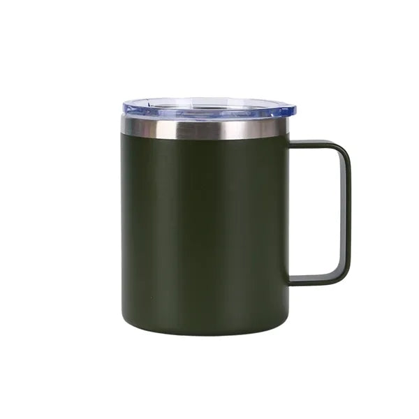 Premium 12oz Stainless Steel Mug with Handle