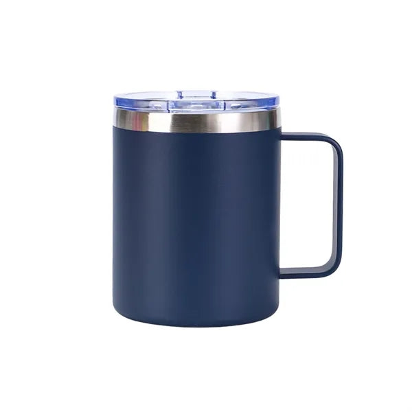 Premium 12oz Stainless Steel Mug with Handle