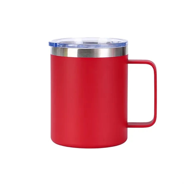 Premium 12oz Stainless Steel Mug with Handle