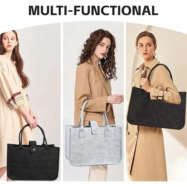 Foldable Felt Tote Bags