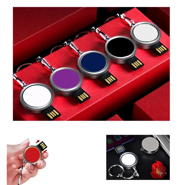 USB Flash Drive w/ Keychain