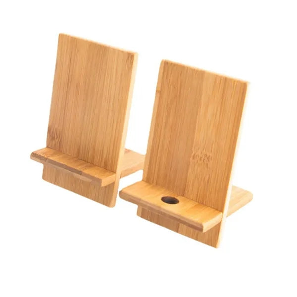 Bamboo Wood Cell Phone Stand