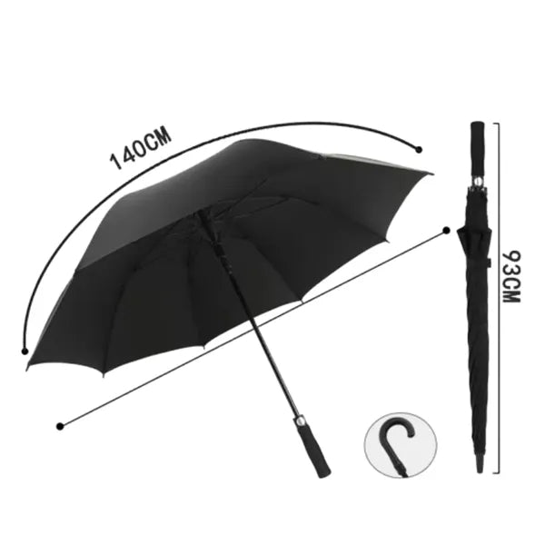 27" Long Handle Automatic Golf Umbrella