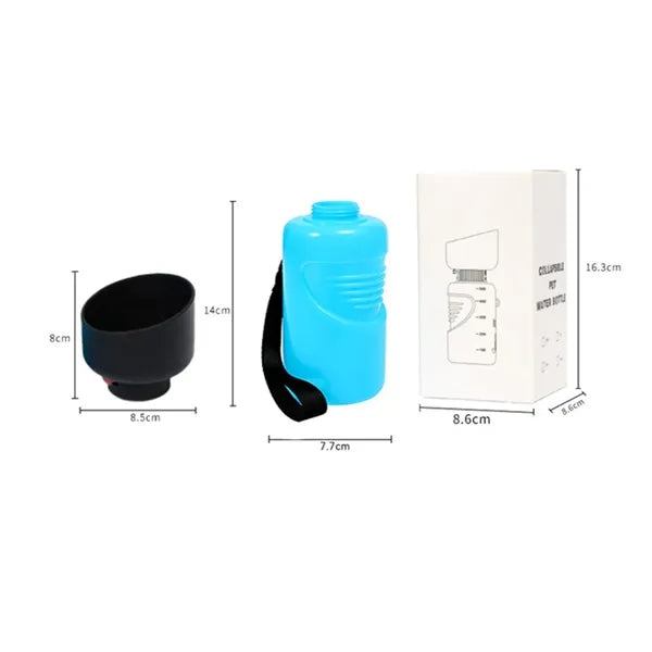 18oz Squeeze Pet Water Cup 2 in 1