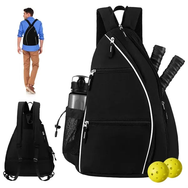 Pickleball Rackets Bags W/ Water Bottle Holder