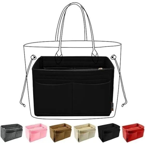 Felt Tote Bag Organizer Insert Medium Size