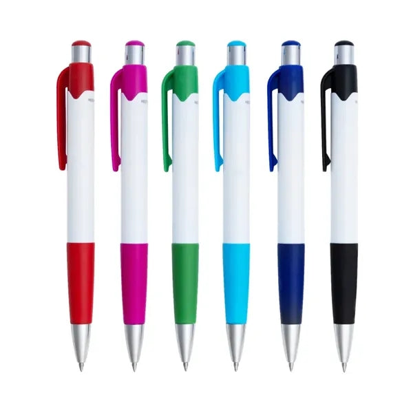 Union Printed - Jessie Gel Click Pen w/ Recycled Plastic