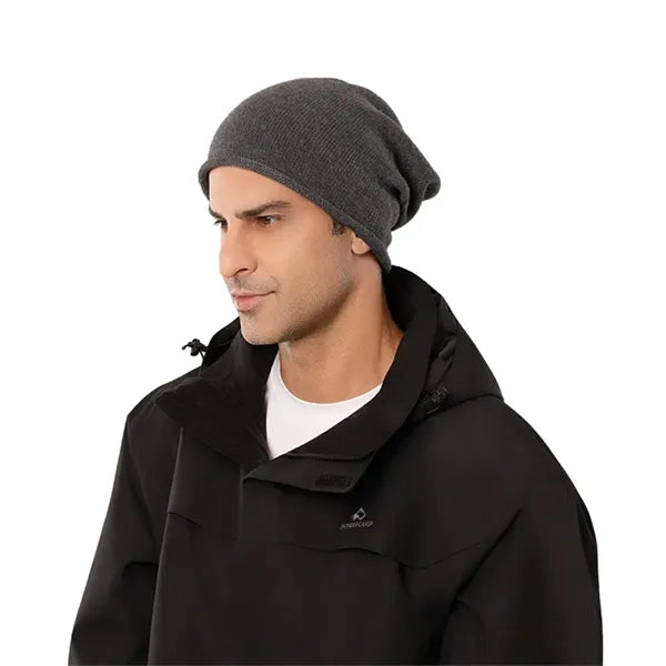 Unisex Wool Slouchy Beanie Hat for Winter Outdoor Casual