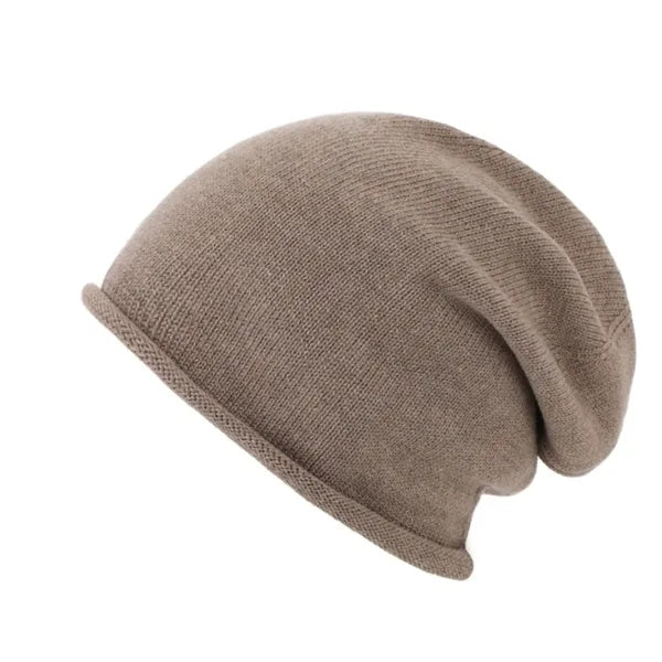Unisex Wool Slouchy Beanie Hat for Winter Outdoor Casual