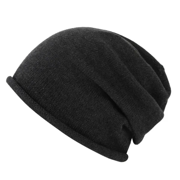 Unisex Wool Slouchy Beanie Hat for Winter Outdoor Casual