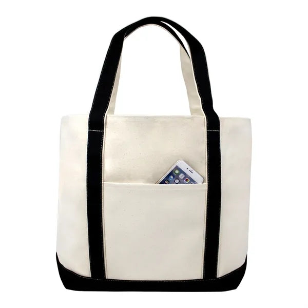 Jumbo Zipper Boat Tote