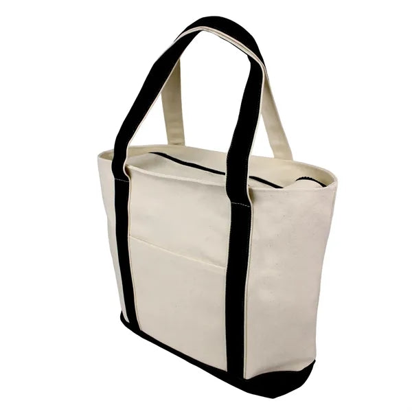 Jumbo Zipper Boat Tote