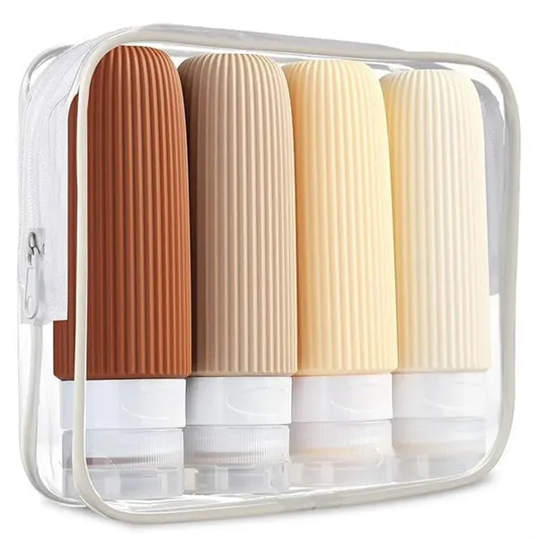 4 Pack 3 oz Travel Bottles for Toiletries