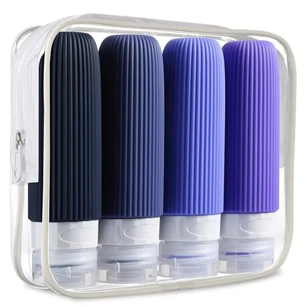 4 Pack 3 oz Travel Bottles for Toiletries