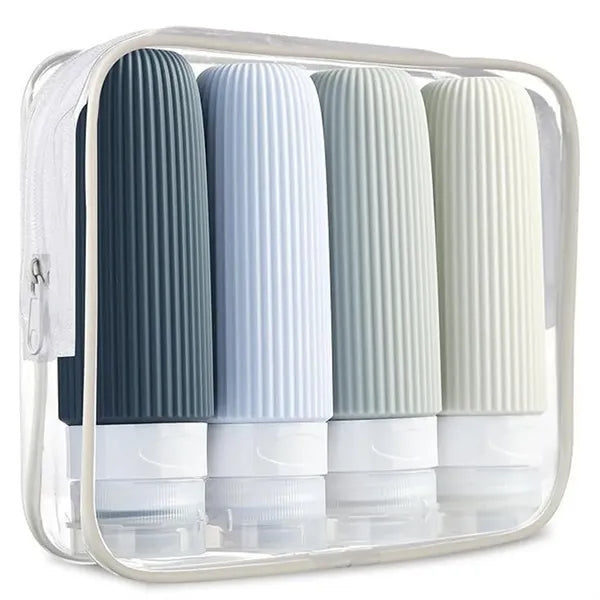 4 Pack 3 oz Travel Bottles for Toiletries