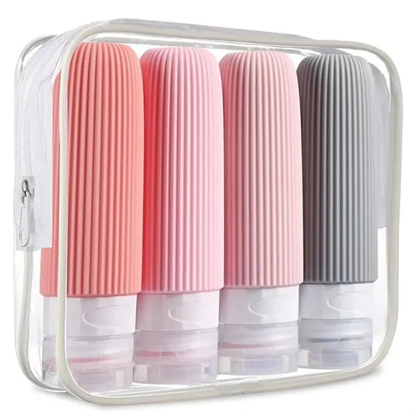 4 Pack 3 oz Travel Bottles for Toiletries
