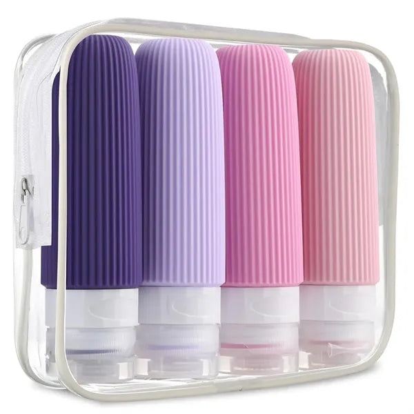 4 Pack 3 oz Travel Bottles for Toiletries