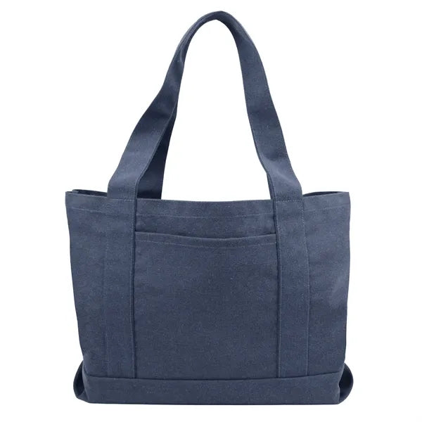 Stonewashed Boat Tote