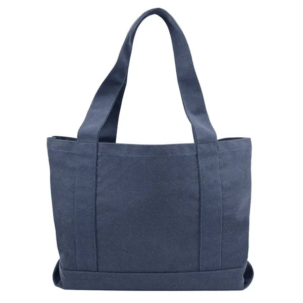Stonewashed Boat Tote