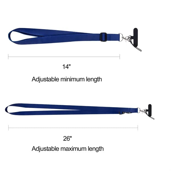 Hands-Free Adjustable Crossbody Phone Lanyard