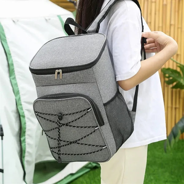 Large Capacity Double-Shoulder Ice Pack Outdoo