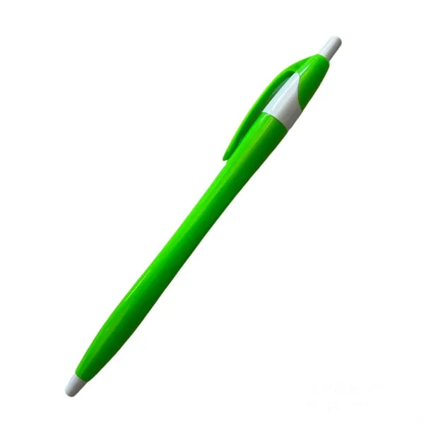 Colorful White Gourd Retractable Pen Multi-Func Plastic Touc