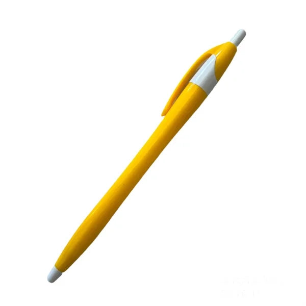 Colorful White Gourd Retractable Pen Multi-Func Plastic Touc